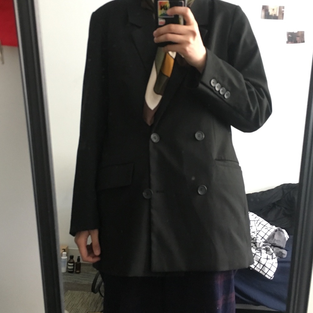 Monki Double breasted blazer